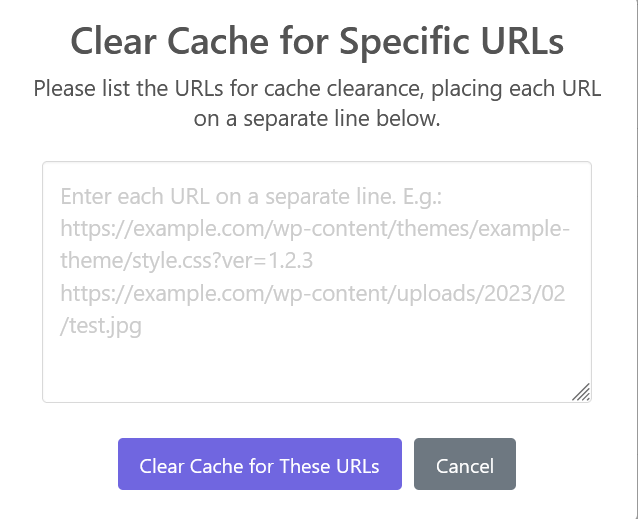 Cache Clearing Options available in BigScoots Cache | BigScoots ...